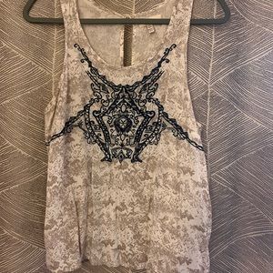 💙 3 for $15 or 5 for $25 Cream Tank Top